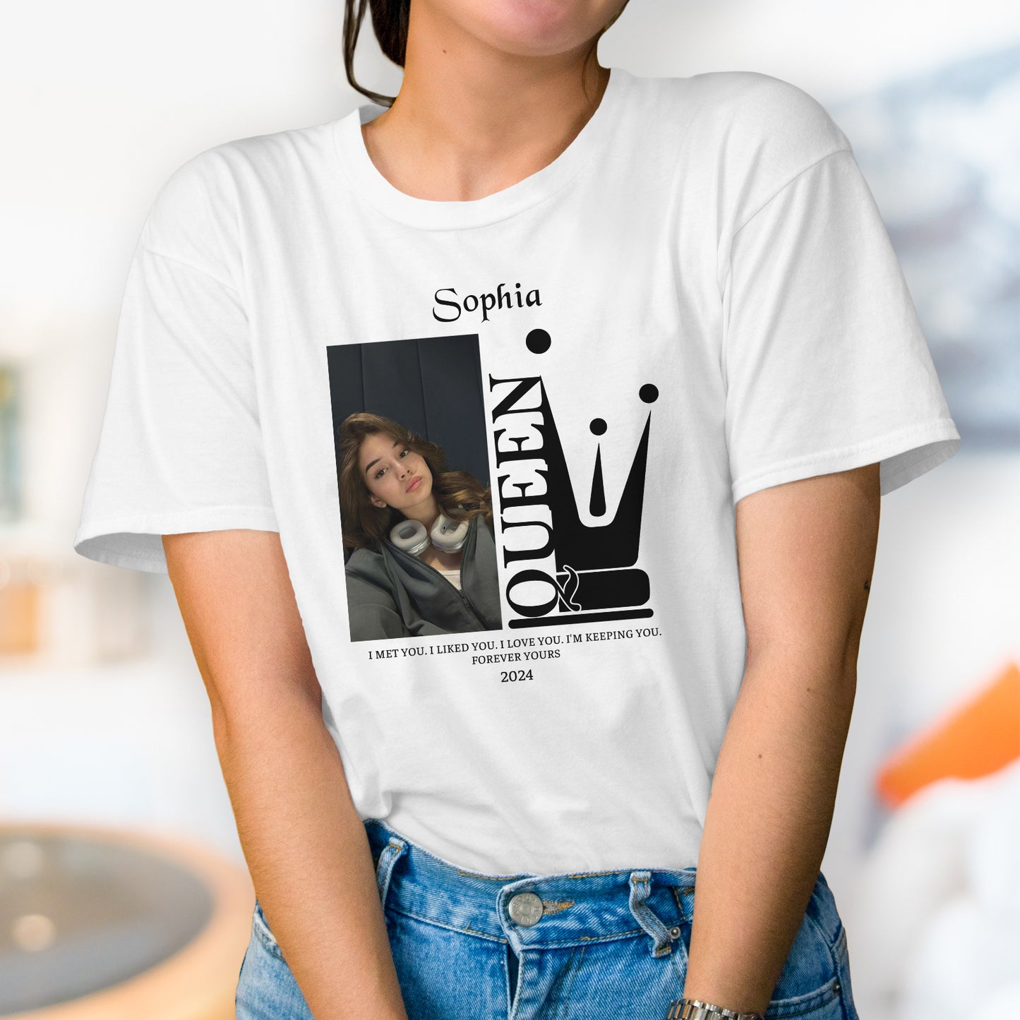 Couple - King & Queen - Personalized Shirt