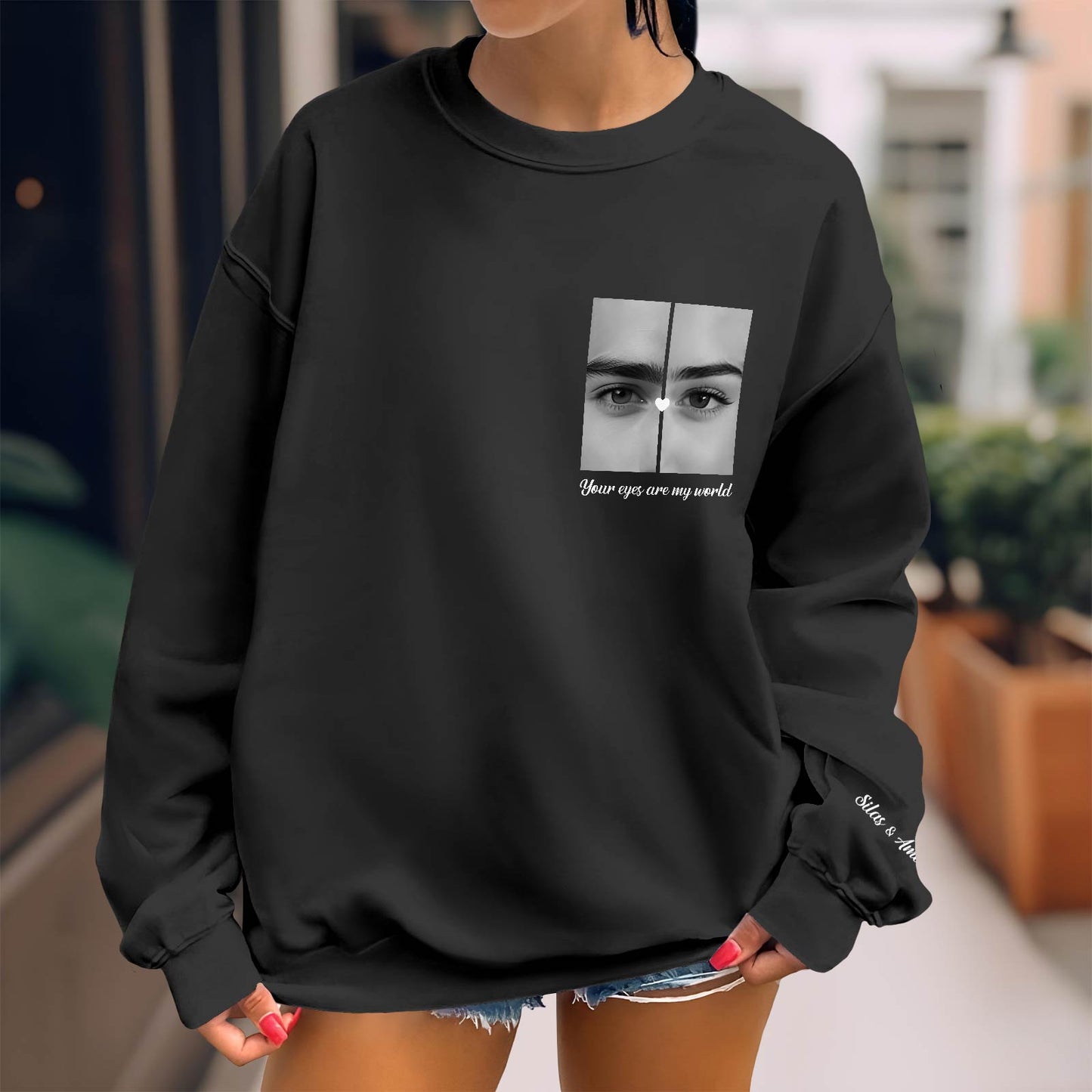 Couple - I Love You, In Amount Of Your Winks - Personalized T-shirt, Sweater & Hoodie