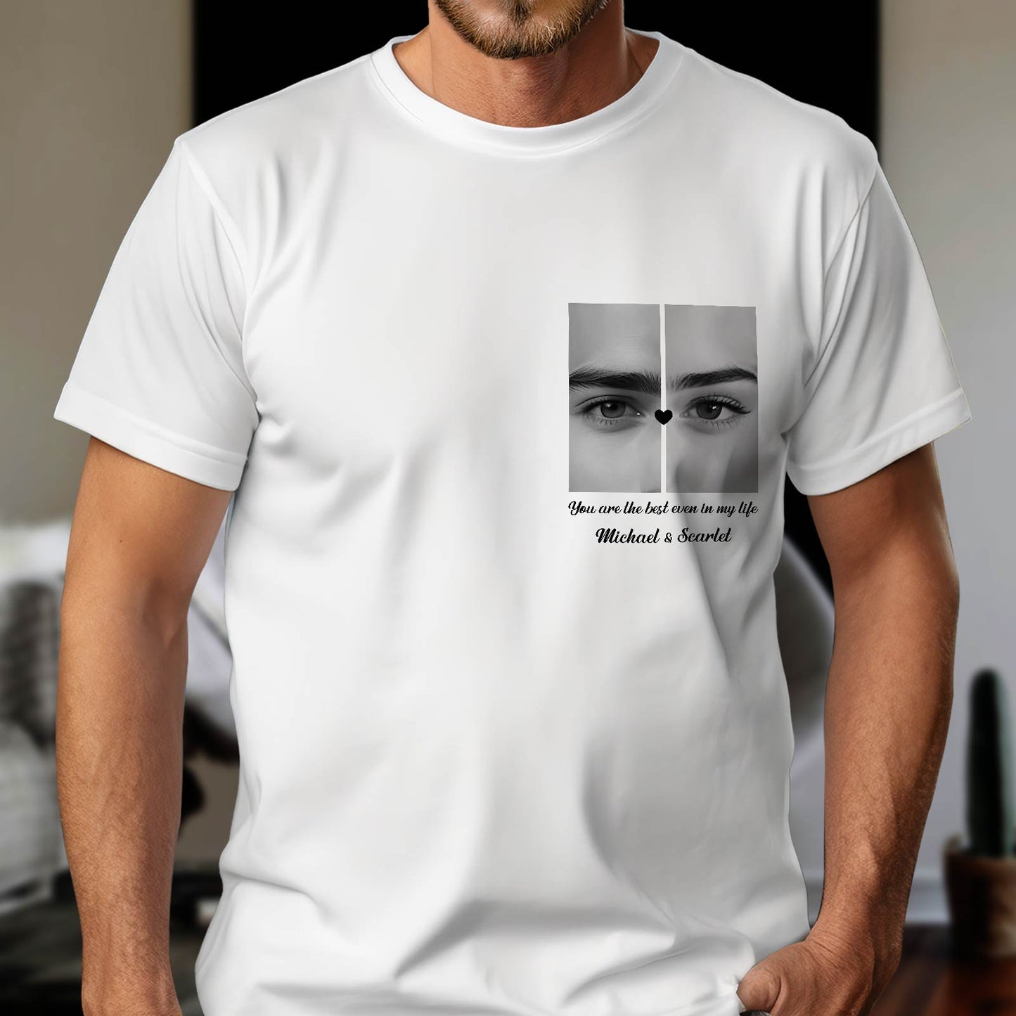 Couple - I Love You, In Amount Of Your Winks - Personalized T-shirt, Sweater & Hoodie