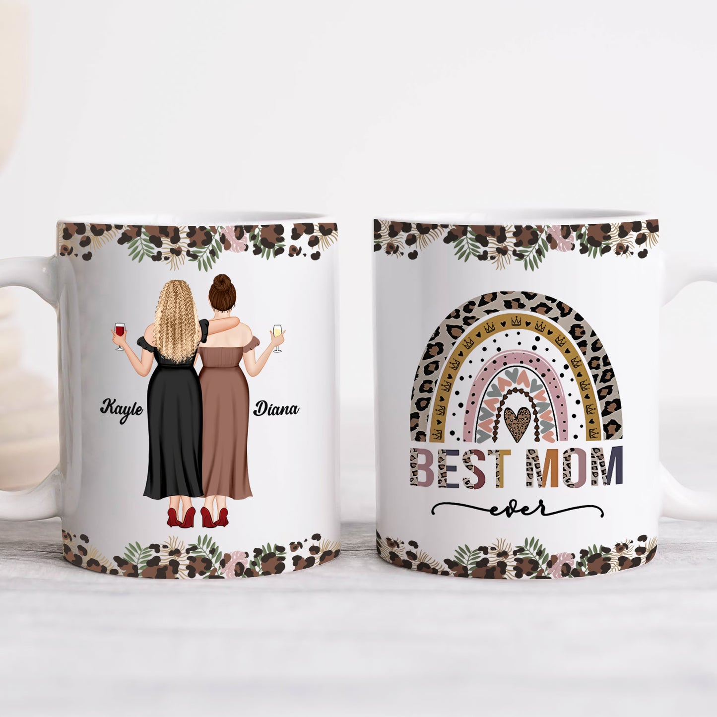 Best Mom Ever - Personalized Mug