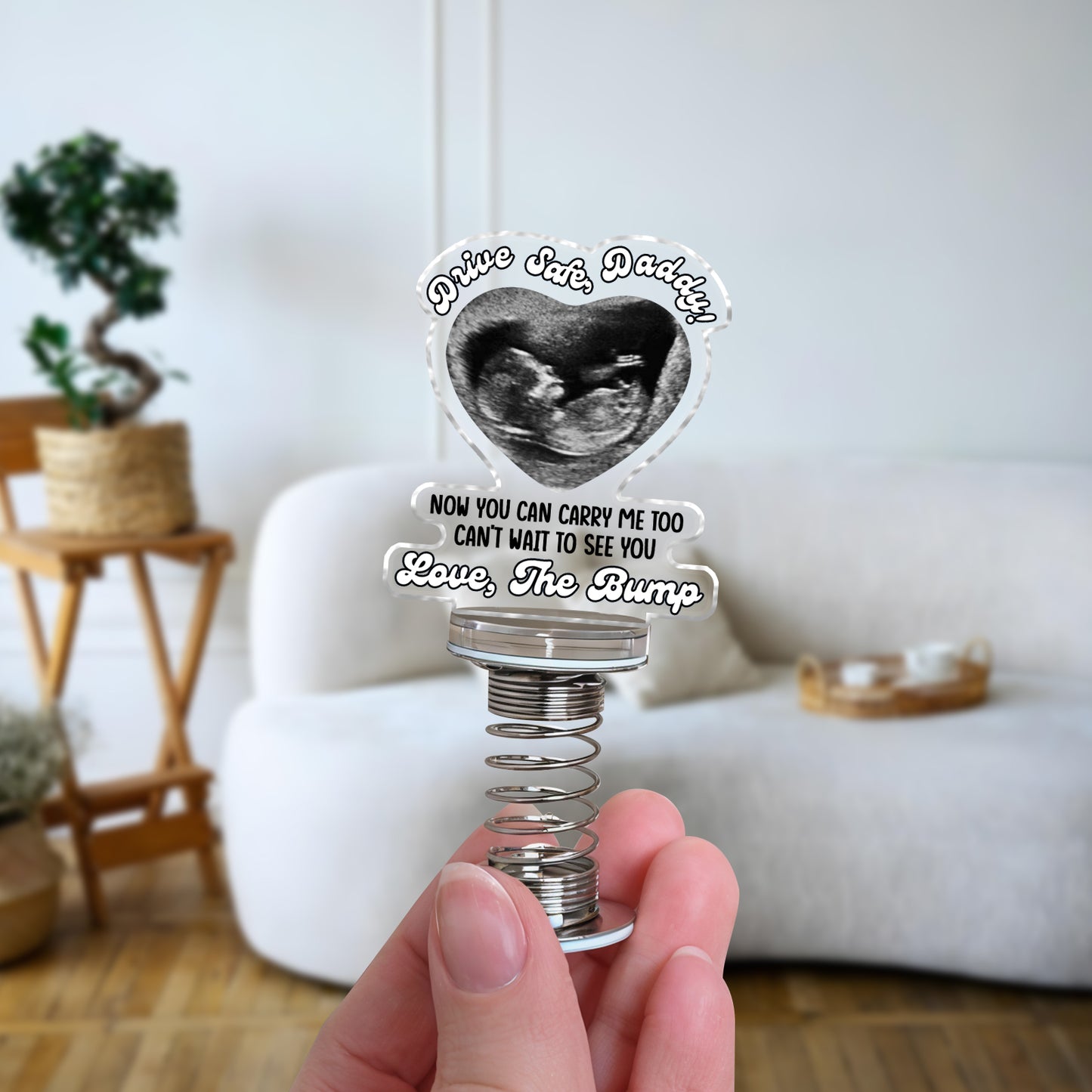Father - Drive Safe, Daddy! - Personalized Shaking Standee