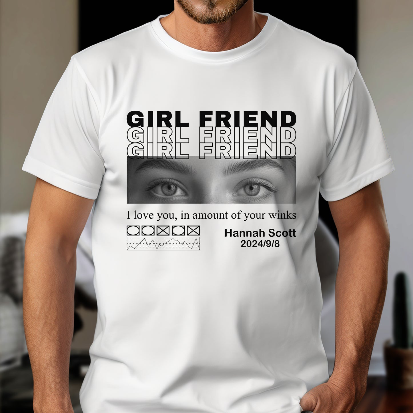 Couple - Valentine - Personalized T-shirt