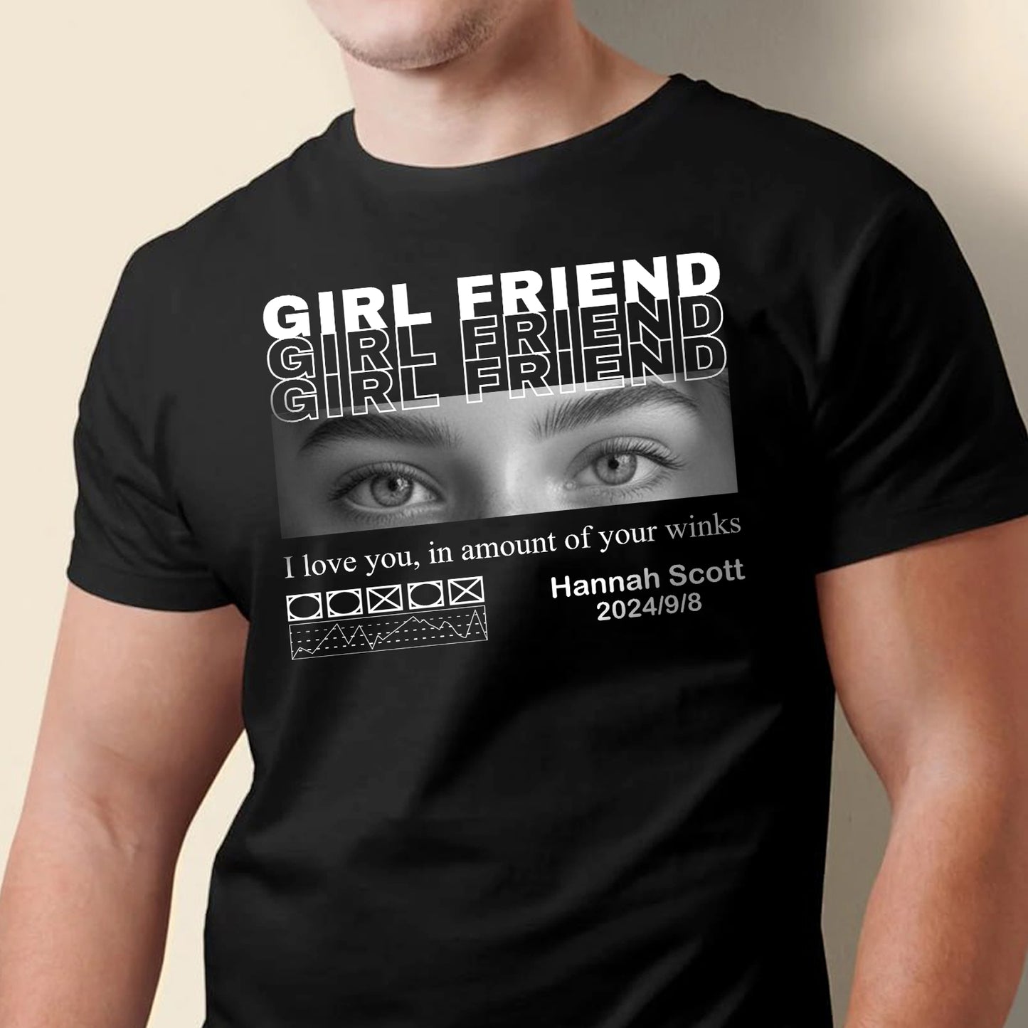 Couple - Valentine - Personalized T-shirt