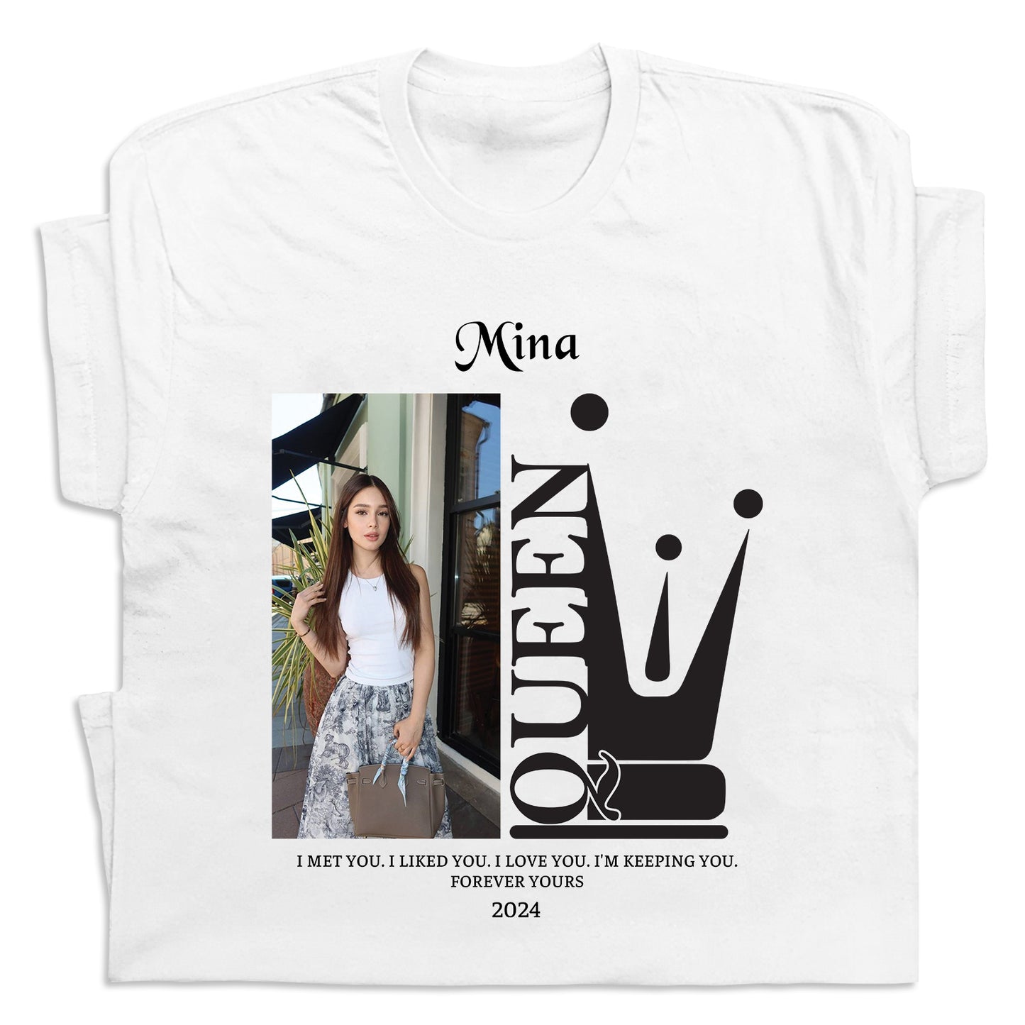 Couple - King & Queen - Personalized Shirt