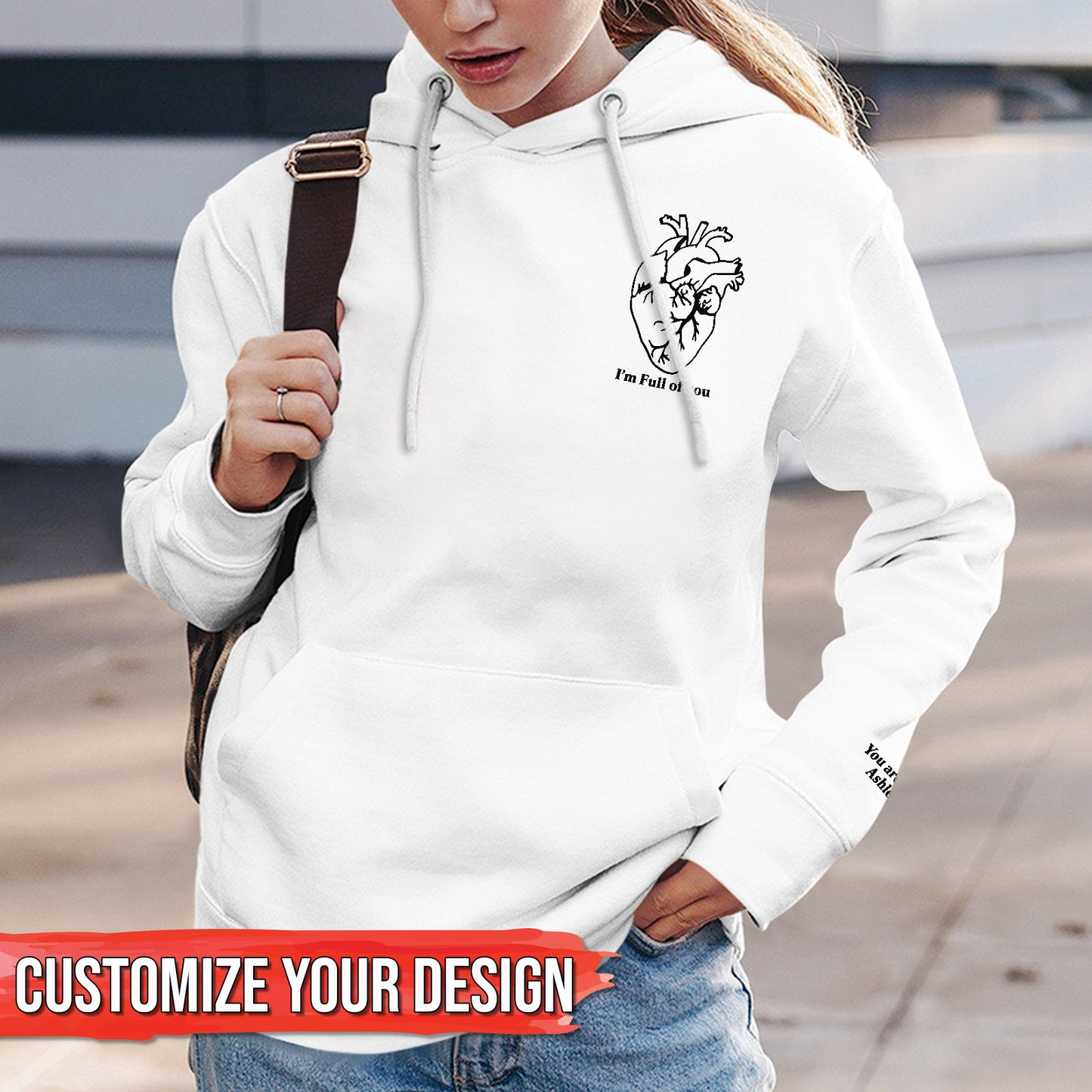 Couple - I'm Full Of You - Personalized T-shirt, Hoodie & Sweater