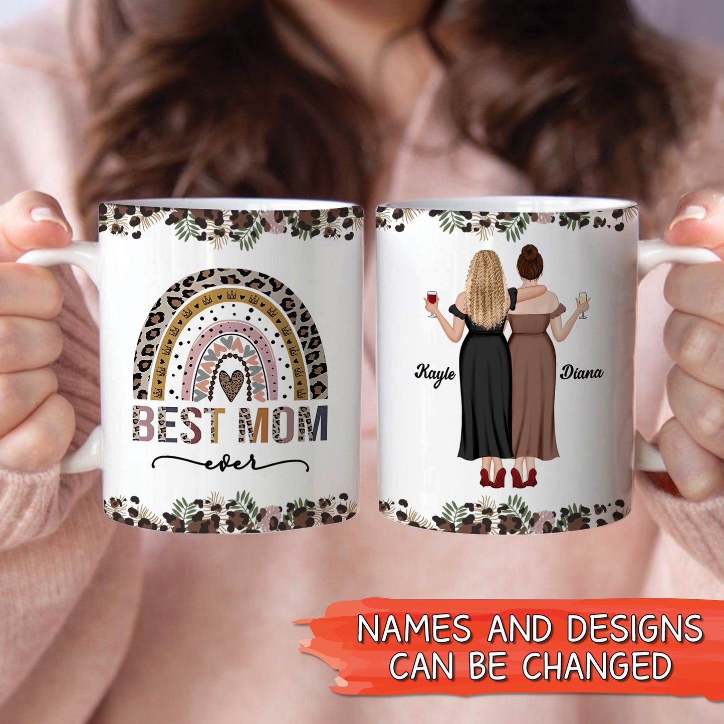 Best Mom Ever - Personalized Mug