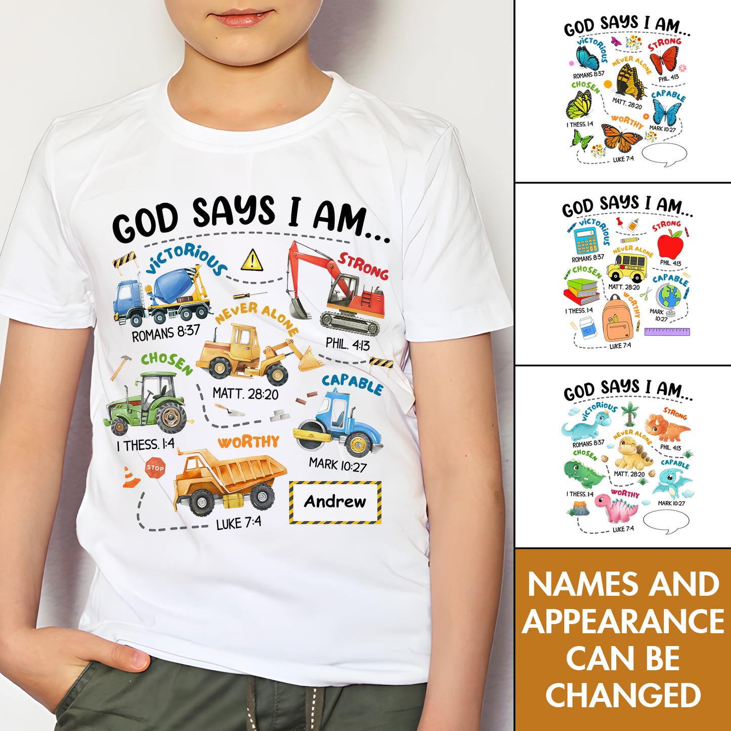 Family - God Says I Am - Personalized Shirt