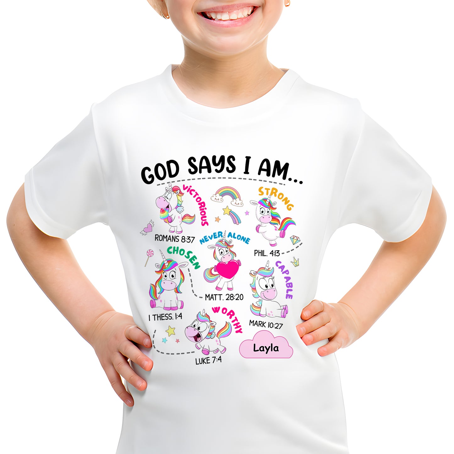 Family - God Says I Am - Personalized Shirt