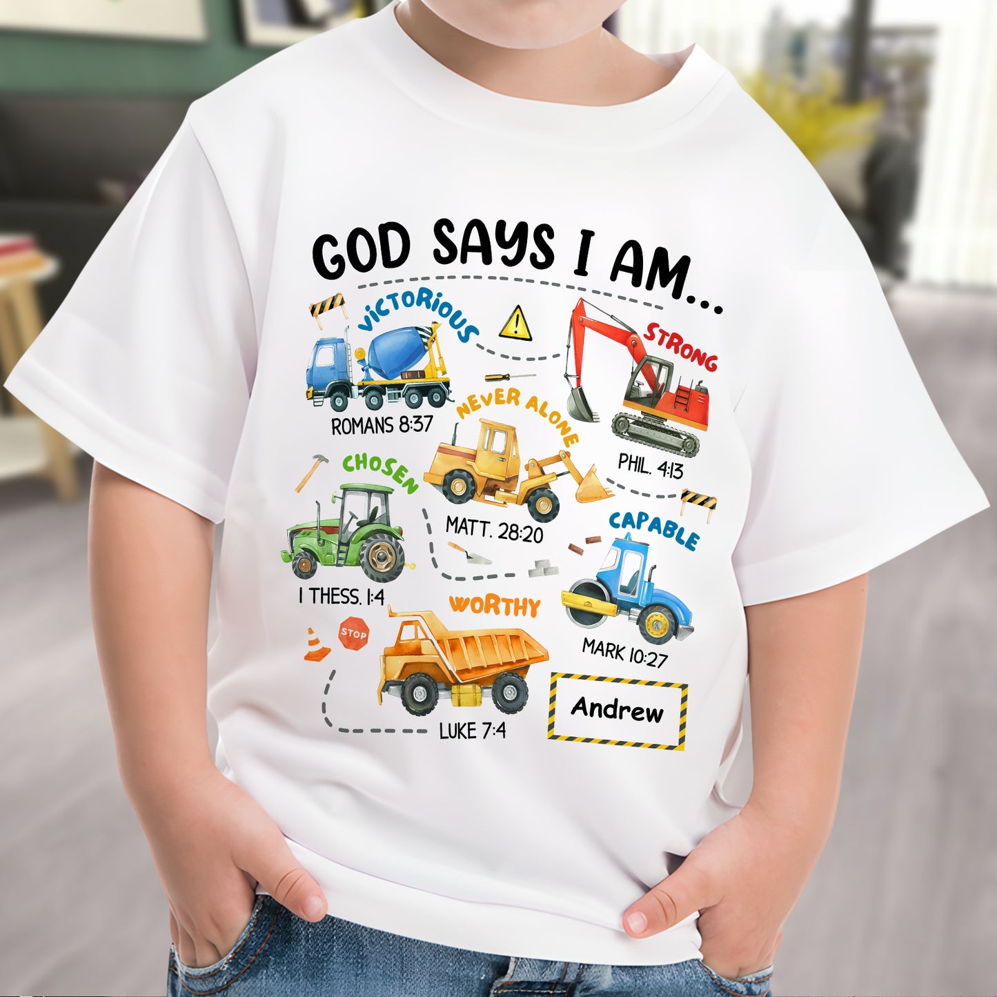 Family - God Says I Am - Personalized Shirt