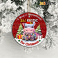 Christmas - I Want A hippopotamus - Personalized Ceramic Ornament