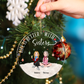 Besties - Besties Forever - Personalized Circle Ornament