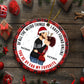 Couple - You Are My Favorite By Far - Personalized Circle Ceramic Ornament