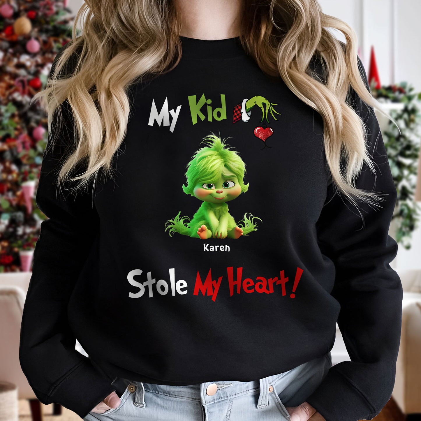 Family - My Grandkids Stole My Heart - Personalized Shirt