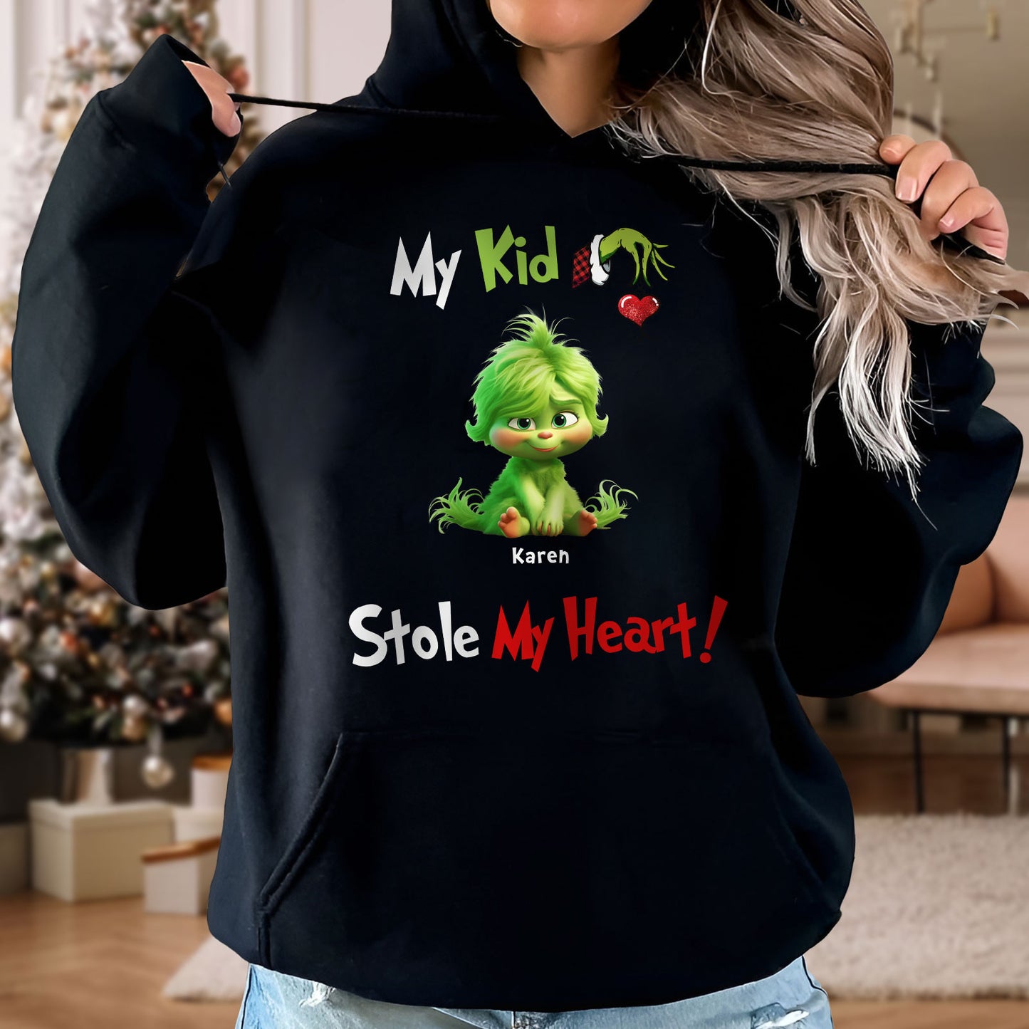 Family - My Grandkids Stole My Heart - Personalized Shirt