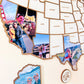 Travel Lovers - United States Travel Map - Personalized Travel Map