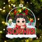 Family - Kids Custom Christmas Names - Personalized Acrylic Ornament