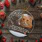 Family -  I'm Always With You - Personalized Circle Acrylic Ornament