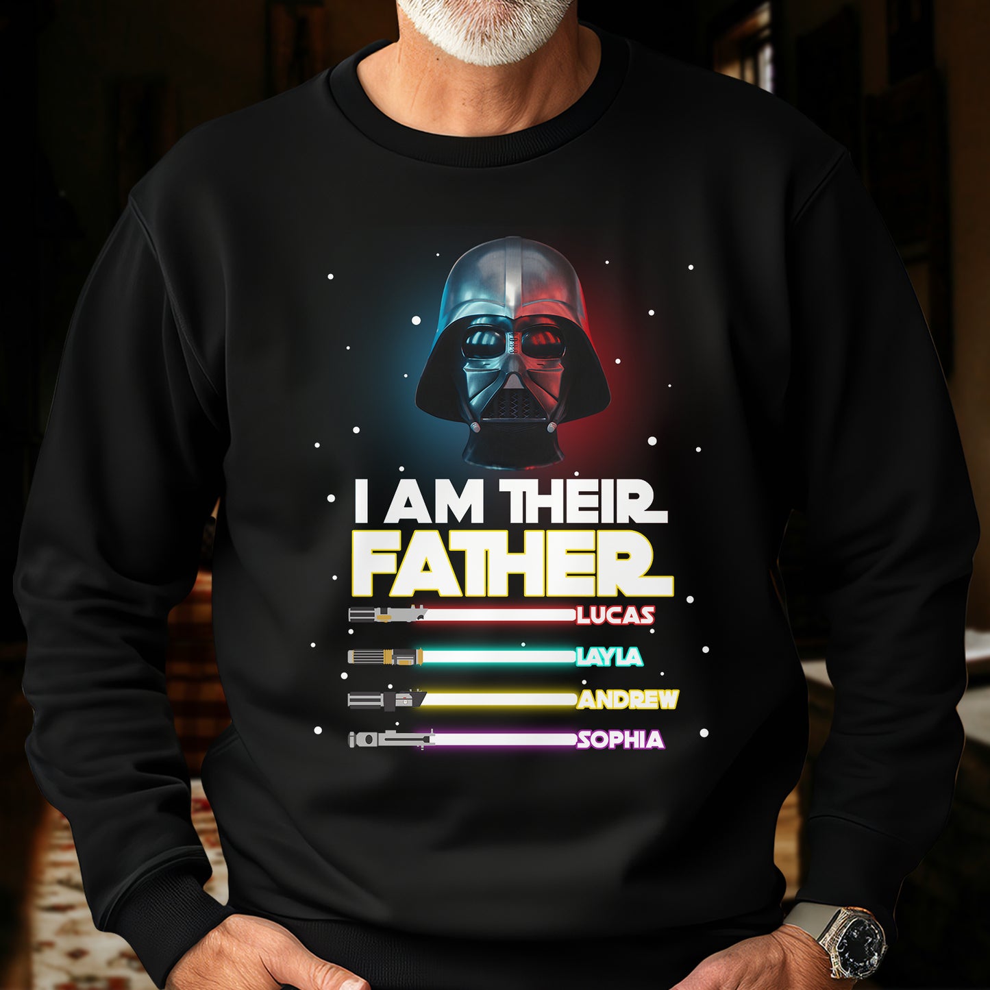 Father - I Am Their Father - Personalized Shirt