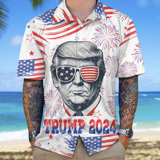 Independence Day - Merica - Personalized Hawaii Shirt