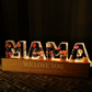 Family - Birth Month Flower - Personalized LED Light