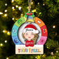 Family - Emotions Rolling - Personalized 3-Layered Mix Ornament