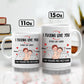 Couple - I Fucking Love You (Either Way Works) - Personalized Mug