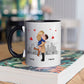 Couple - You're An Idiot - Personalized Accent Mug