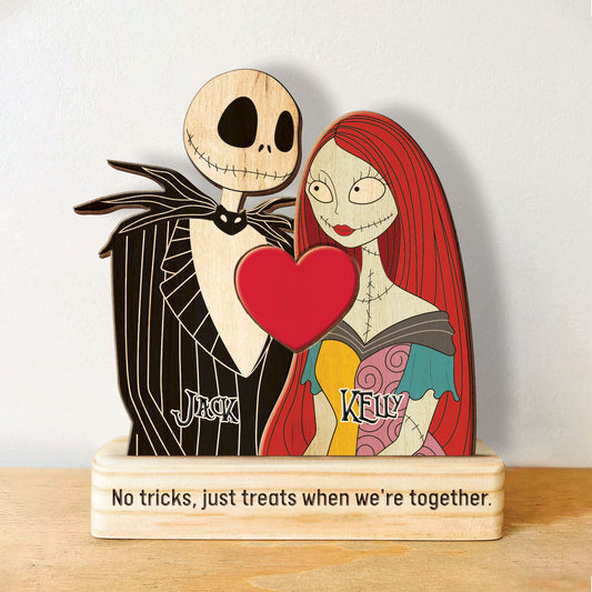 Family - Nightmare Before Christmas Family - Personalized Wooden Puzzle