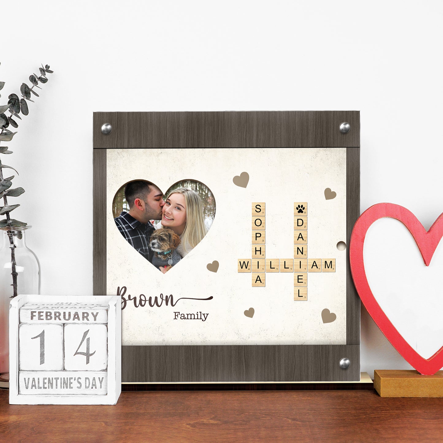 Family - Love and Memories - Personalized Photo Frame