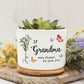 Family - If Mother Were Flower, I'd Pick You - Personalized Plant Pot