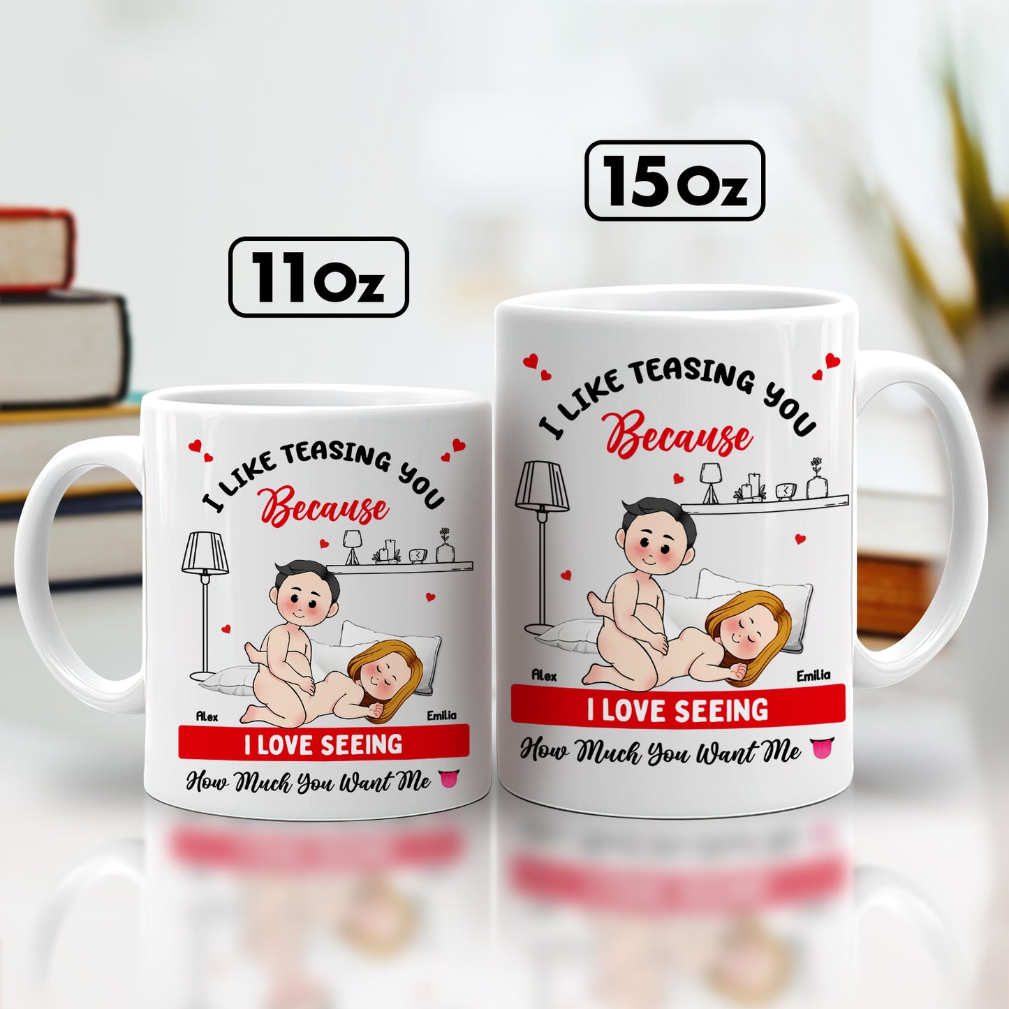 Couple - I Like Teasing You - Personalized Mug