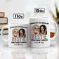 Besties - Congrats On Being My Bestie - Personalized Mug