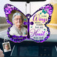 Family  - Your Wings Were Ready But My Heart Was Not - Personalized Car Ornament