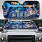 Family - This Grandma Belongs To Turtle Summer - Personalized Car Sunshade