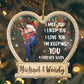 Couple - My Favorite Place In All The World Is Next To You - Personalized 2 - Layered Mix Ornament