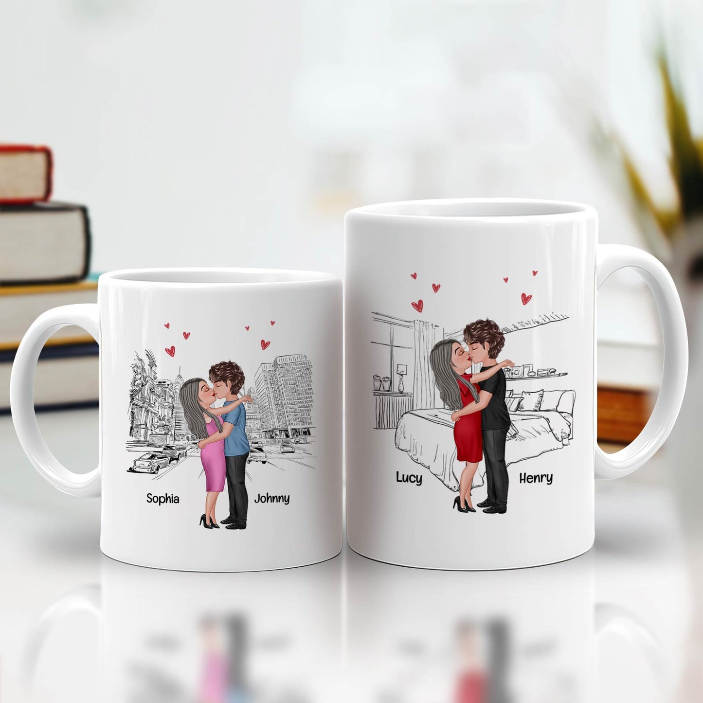 Couple - Use Kisses As A Method To Shut Me Up - Personalized Mug