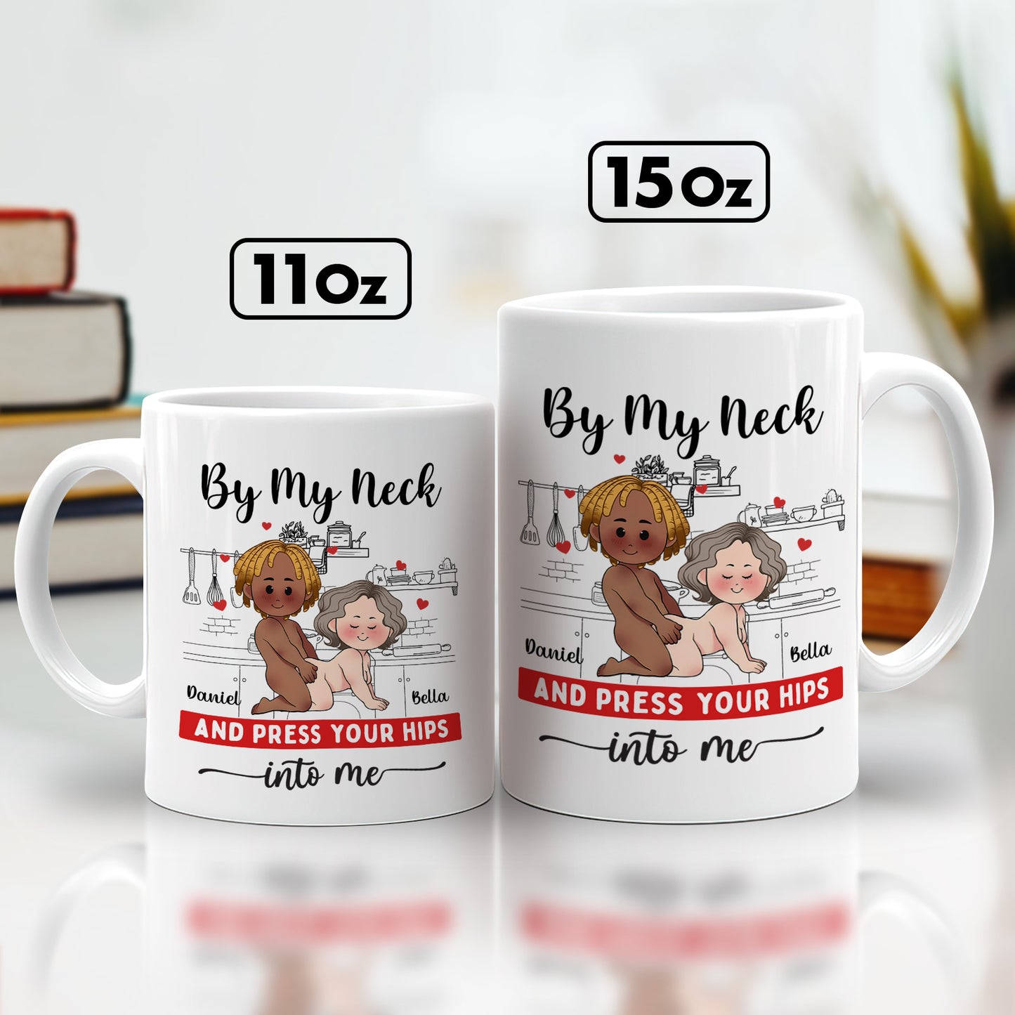 Couple - Press Your Hips - Personalized Mug