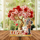 Couple - Love Under The Tree - Personalized Acrylic Plaque
