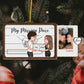 Couple - My Missing Piece 2024- Personalized Custom Photo Wooden Slider Card