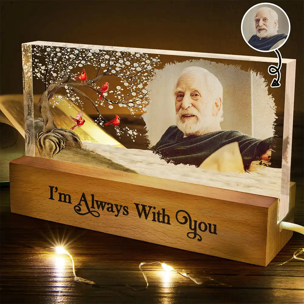 Family - I'm Always With You Family Memorial - Personalized LED Light