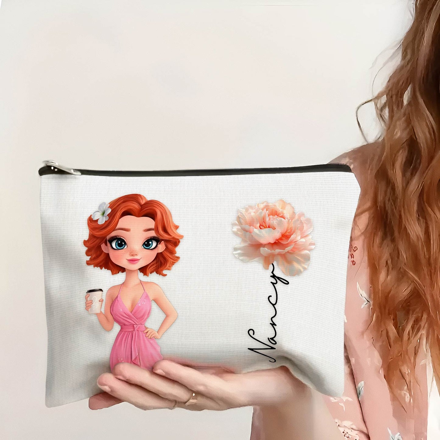 Besties - Beautifully You - Personalized Makeup Bag