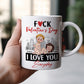 Couple - F*ck Valentine's Day - Personalized Mug