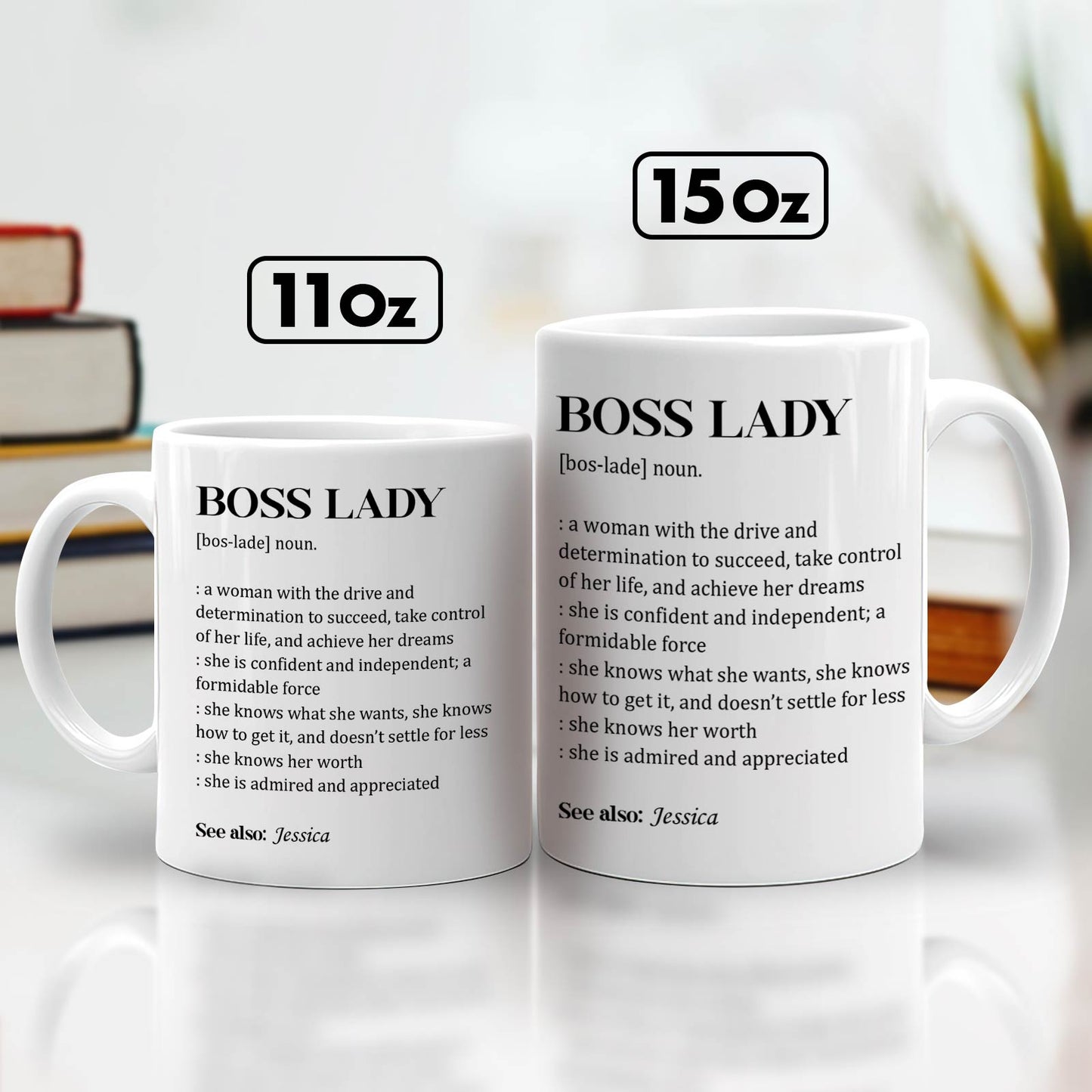 Boss Lady - Personalized Mug