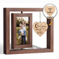 Couple - Let The Adventure Begin - Personalized Rotating Floating Picture Frame