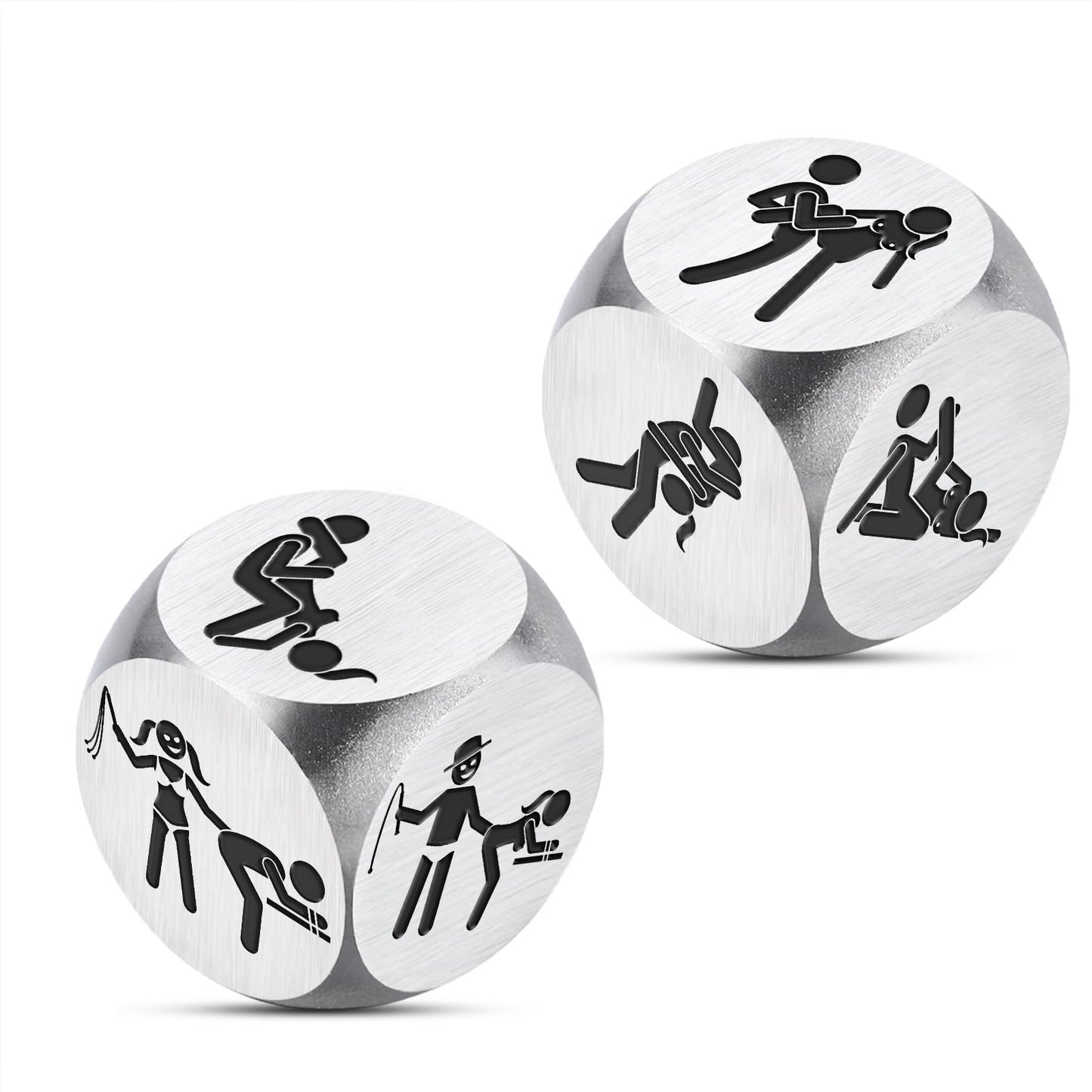 Couple - Roll For Positions - Personalized Dice