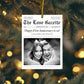 Couple - The Love Gazette - Personalized Photo Acrylic Ornament