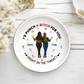 Bestie - I'd Bunch A Bitch For You - Personalized Jewelry Dish