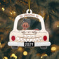 Couple - Just Married - Personalized 3-Layered Shaking Ornament