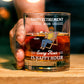 Who Cares? I Am Retired - Personalized Whiskey Glass