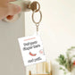 Couple - Put Your Finger Here And Pull - Personalized Photo Acrylic Slider Card Keychain